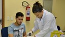 A programação contou com palestras, exibição de vídeos educativos e aferição da glicemia capilar