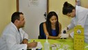 A programação contou com palestras, exibição de vídeos educativos e aferição da glicemia capilar