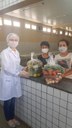 Foram distribuídos aproximadamente 2.500 quilos de alimentos