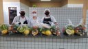 Foram distribuídos aproximadamente 2.500 quilos de alimentos