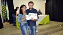 Além da entrega dos certificados, durante o evento também foram apresentados alguns projetos desenvolvidos pela instituição