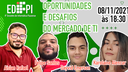 O evento é on-line, gratuito e aberto a toda a comunidade