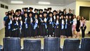 Cerca de 160 alunos participaram da solenidade e saíram com a formação técnica que os habilita ao mercado de trabalho