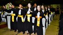 Cerca de 160 alunos participaram da solenidade e saíram com a formação técnica que os habilita ao mercado de trabalho