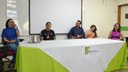 Participaram estudantes da comunidade internacional e externa, comunidade surda e profissionais