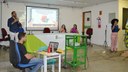 Participaram estudantes da comunidade internacional e externa, comunidade surda e profissionais