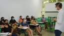 As mães participaram de oficinas dentro dos eixos tecnológicos dos cursos de ensino médio integrado ofertados pelo campus