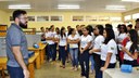 Visita de estudantes de São Julião