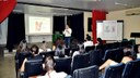 O mastologista Lívio Portela abordou diversos assuntos, como a prevenção, diagnóstico e tratamento do câncer de mama
