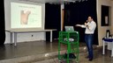 O mastologista Lívio Portela abordou diversos assuntos, como a prevenção, diagnóstico e tratamento do câncer de mama
