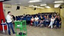 O mastologista Lívio Portela abordou diversos assuntos, como a prevenção, diagnóstico e tratamento do câncer de mama
