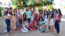 Apresentação musical no Abrigo Joaquim Monteiro de Carvalho