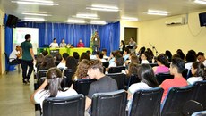 Evento foi realizado pela Coordenação de Gestão e Negócios e pelos formandos do curso técnico em Administração