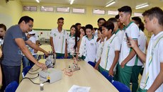 A primeira escola a estar no IFPI foi o CETI Marcos Parente