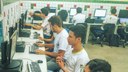 Os participantes resolveram questões durante 3 horas.