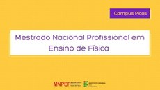 Curso é ofertado pelo Campus Picos do IFPI