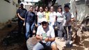 O trabalho foi coordenado pela professora Luana Alves e implantado pelos alunos de Agropecuária