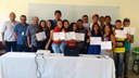 Novos agricultores orgânicos formados pelo Campus Pio IX