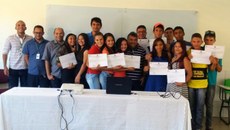 Novos agricultores orgânicos formados pelo Campus Pio IX