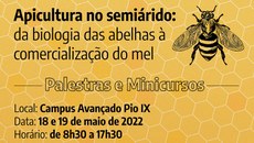 No mês de maio é comemorado o Dia Mundial da Abelha