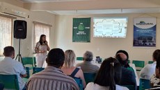 Palestra realizada no Sindicato Rural, em Pio IX