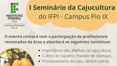 As inscrições podem ser feitas de 14 a 21 de outubro