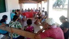 O objetivo da reunião foi ouvir as demandas da comunidade do assentamento
