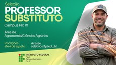 Inscrições abertas até 4 de agosto