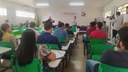 Alunos, cajucultores e público externo puderam conhecer mais sobre o caju, cultura de destaque no município