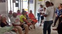 Atividade aconteceu no posto de saúde do bairro Estação