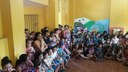 Foram beneficiadas cerca de 200 crianças dos povoados Furnas e Angical