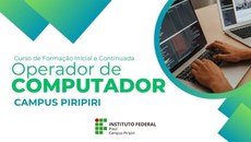 As matrículas devem ser feitas nos dias 9 e 10 de outubro