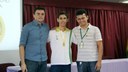 Entrega de medalhas