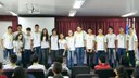 Entrega de medalhas