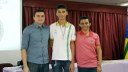 Entrega de medalhas