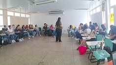 A atividade foi a primeira etapa do Programa de Acolhimento ao Estudante Ingressante (PRAEI)