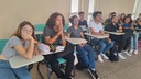 A atividade foi a primeira etapa do Programa de Acolhimento ao Estudante Ingressante (PRAEI)