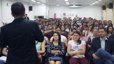 A palestra foi direcionada a alunos, egressos e comunidade geral de Piripiri.