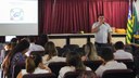 A ação destacou o processo de formação continuada dos professores promovendo reflexões sobre a prática docente