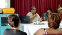 A atividade teve como tema "Moda, cultura e historicidade: as (re)significações da indumentária das comunidades indígenas, quilombolas e ciganas do município Piripiri"