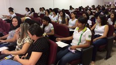 O projeto reuniu alunos do 1º ao 4º ano de Vestuário.
