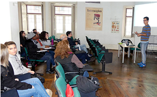Palestra realizada no Instituto Superior Miguel Torga