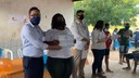 Os cursos foram ofertados para os moradores da comunidade que integra o território quilombola Riacho dos Negros (malhada e curtume)