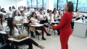 Alunos visitaram uma empresa de tecnologia e a Univasf