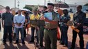 Ação foi em reconhecimento ao apoio dado ao Pelotão Mirim e às ações desenvolvidas pela Polícia Militar no município