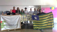 Emanuel é aluno do 1º ano do curso Técnico Integrado ao Médio Agropecuária