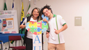 Atividade realizada no Dia de Conscientização do Autismo