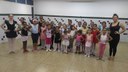 Aula de balé no Campus