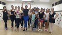 Aula de balé no Campus