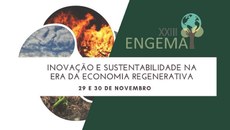O XXIII ENGEMA ocorrerá entre os dias 29 e 30 e novembro de 2021
